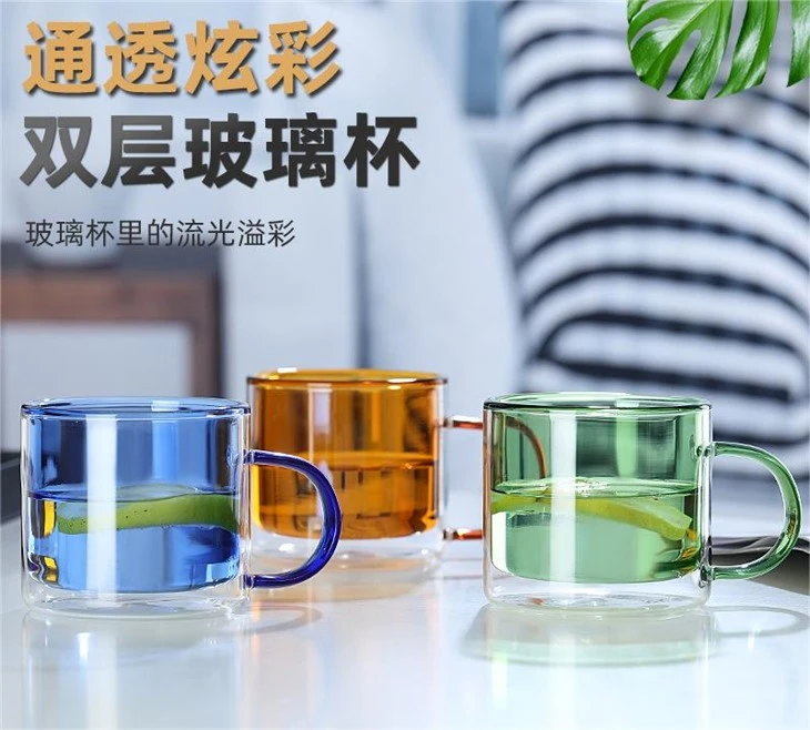 Double Wall Glass Mug